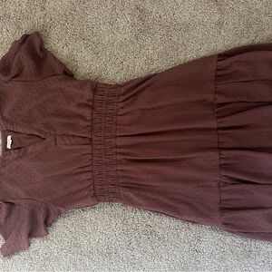 Maurices Brown Midi Dress